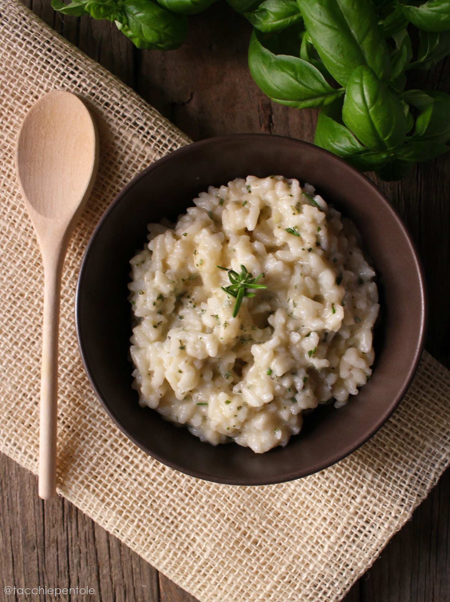 RISOTTO AL ROSMARINO E PROSECCO - Tacchi e Pentole®